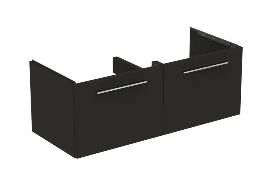 Levně Ideal Standard i.Life B - Umyvadlová skříňka 120x44x51 cm, 2 zásuvky, matná uhlově šedá T5277NV