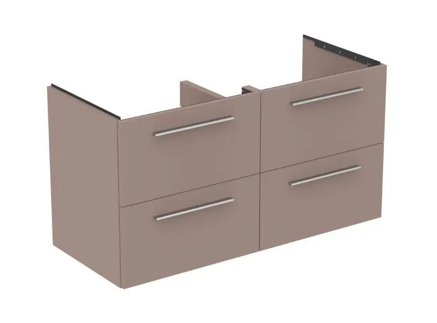 Levně Ideal Standard i.Life B - Umyvadlová skříňka 120x63x51 cm, 4 zásuvky, matná béžová T5278NH