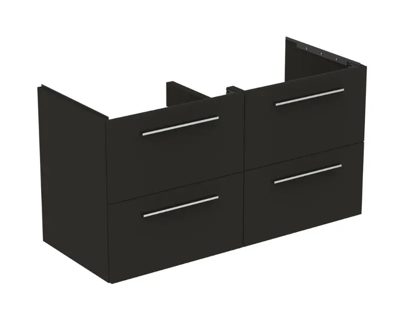 Levně Ideal Standard i.Life B - Umyvadlová skříňka 120x63x51 cm, 4 zásuvky, matná uhlově šedá T5278NV