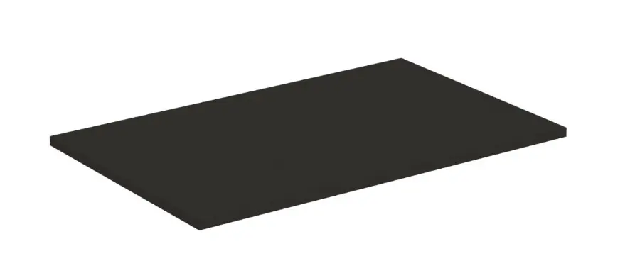 Levně Ideal Standard i.Life B - Deska pod umyvadlo, 80x51 cm, uhlově matná šedá T5282NV