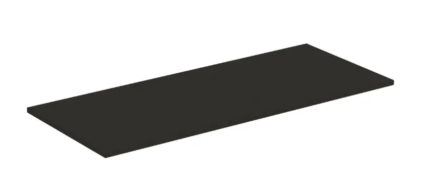 Levně Ideal Standard i.Life B - Deska pod umyvadlo, 120x51 cm, uhlově matná šedá T5284NV