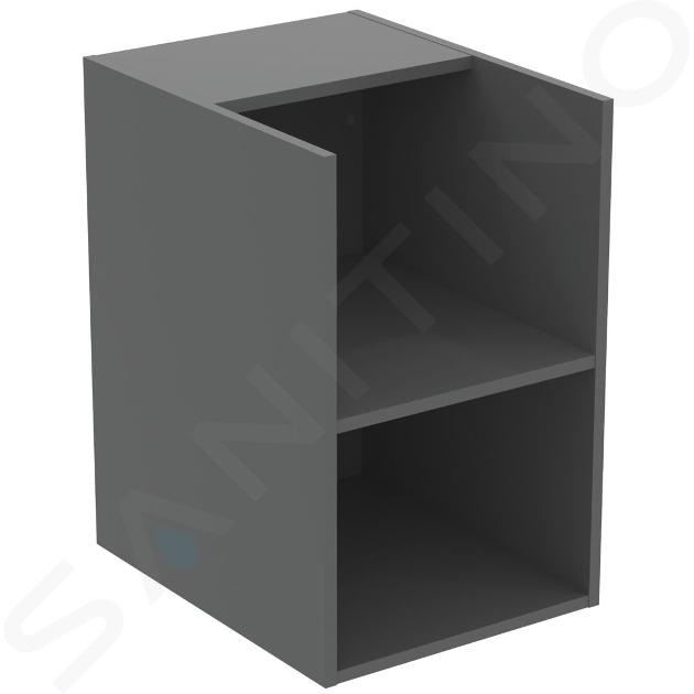 Ideal Standard i.Life B - Armario lateral 40x63x51 cm, abierto, cuarzo gris mate T5322NG