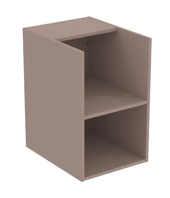 Levně Ideal Standard i.Life B - Boční skříňka, 40x63x51 cm, otevřená, matná béžová T5322NH