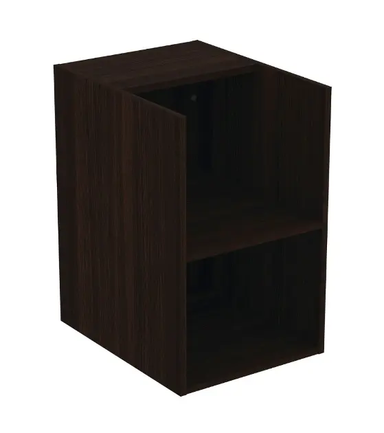 Levně Ideal Standard i.Life B - Boční skříňka, 40x63x51 cm, otevřená, kávový dub T5322NW