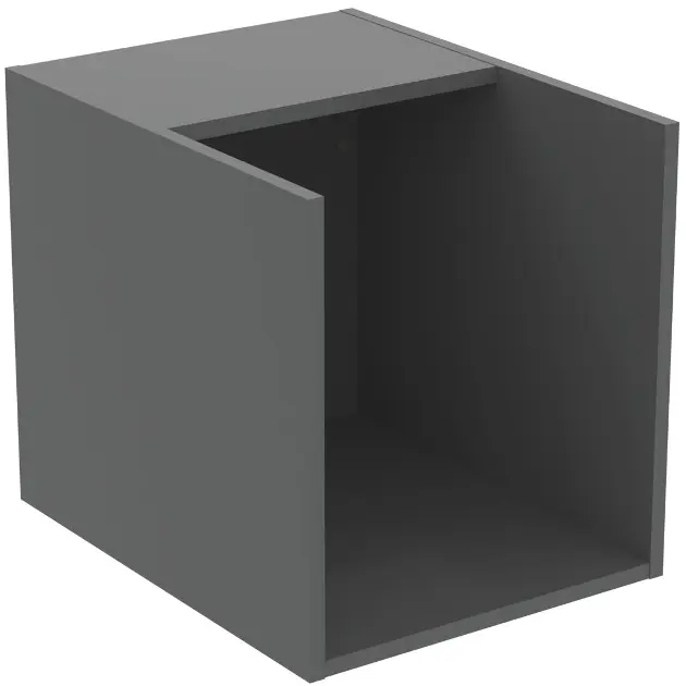 Ideal Standard i.Life B - Armario lateral 40x44x51 cm, abierto, cuarzo gris mate T5323NG