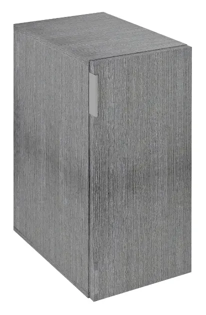 Sapho Cirasa - Страничен шкаф, 30x64x46 см, 1 врата (лява/дясна), сребрист дъб CR301-1111