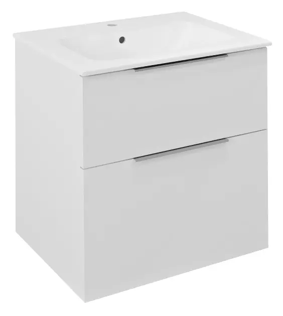Sapho Cirasa - Ormarić za umivaonik, 59 x 64 x 46 cm, 2 ladice, bijela CR601-3030