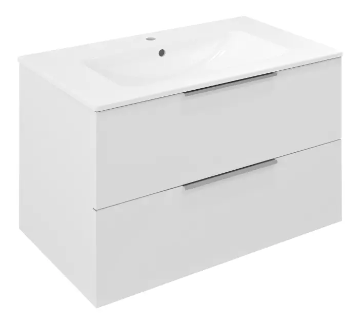 Sapho Cirasa - Ormarić za umivaonik, 80 x 52 x 46 cm, 2 ladice, bijela CR801-3030