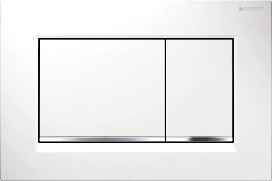 Duofix Vorwandelement Sigma WC Komplettset - Mit Schwarzer Drückerplatte, LotusClean & Montagezubehör