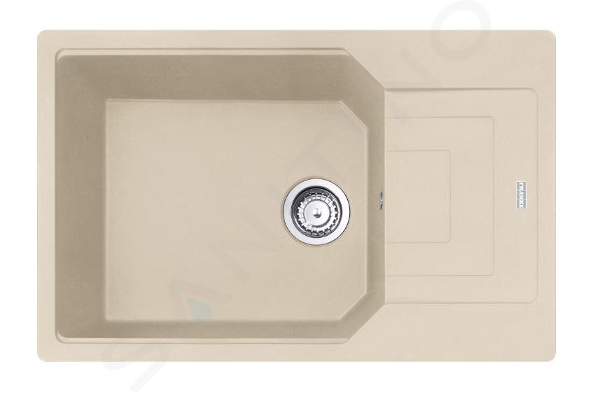 Franke Urban - Évier en fragranit UBG 611-78 BB, 78x50 cm, sable 114.0700.106