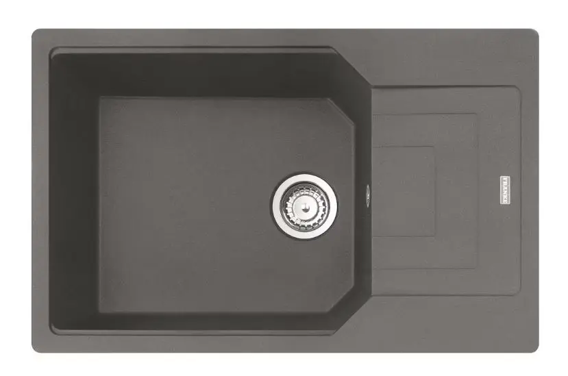 Levně Franke Urban - Fragranitový dřez UBG 611-78 BB, 78x50 cm, šedý kámen 114.0700.108