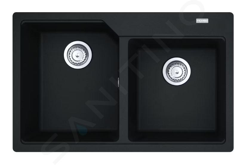 Franke Urban - UBG 620-78 fragraniet spoelbak, 78x50 cm, onyx 114.0700.118