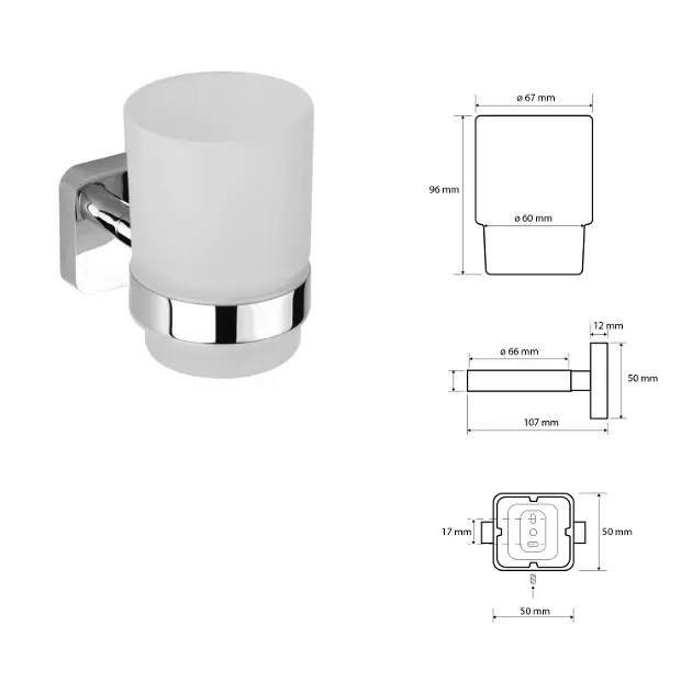 Porta spazzolino da denti a parete con dispenser automatico di dentifricio, sterilizzatore UV, 5 alloggiamenti per spazzolini da denti, nero e oro | Leroy Merlin
