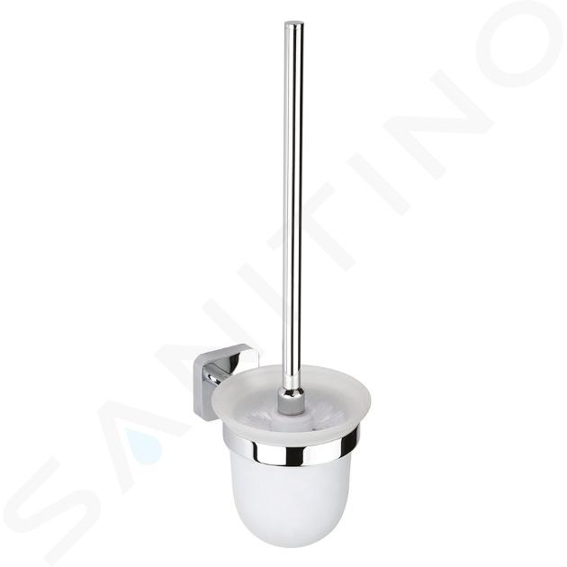 Sapho Insia - Falra szerelhető WC-kefe, tartóval, krómozott IS008