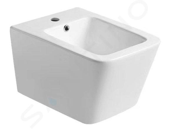 Sapho Porto - Hangend bidet, kraangat, wit PZ4015