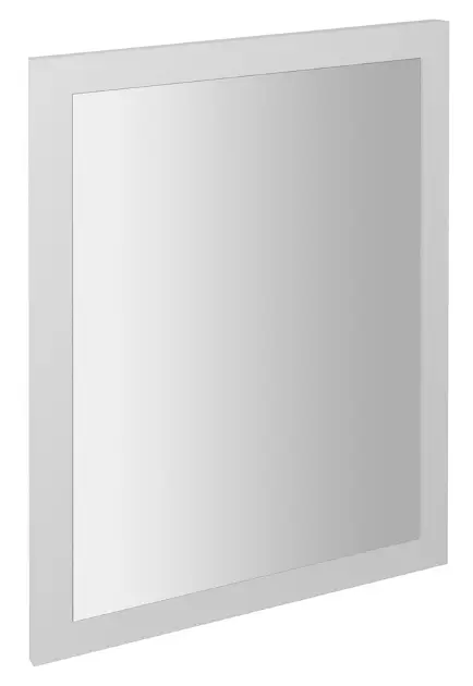 E-shop Sapho Nirox - Zrkadlo v ráme 60x80 cm, matná biela NX608-3131