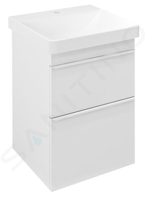 Sapho Sitia - Mobile lavabo 70x46x44 cm, 2 cassetti, bianco opaco SI050-3131