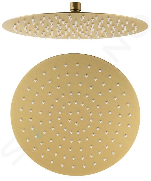 Sapho Slim - Soffione doccia, diametro 300 mm, oro MS573GB