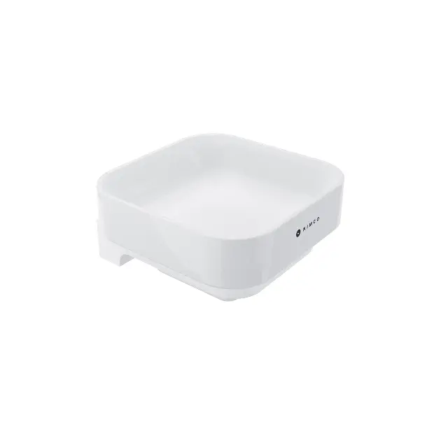 Nimco Maya - Porte-savon avec support, céramique/blanc MAB 29059K-05