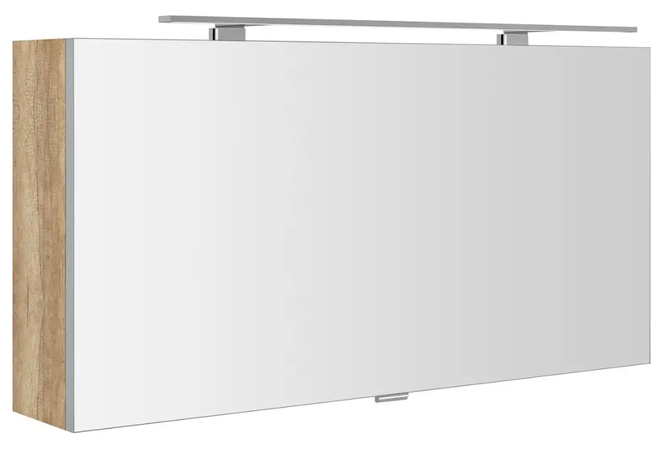 Levně Sapho Cloe - Zrcadlová skříňka s LED osvětlením 100x50x18 cm, dub alabama CE100-0022