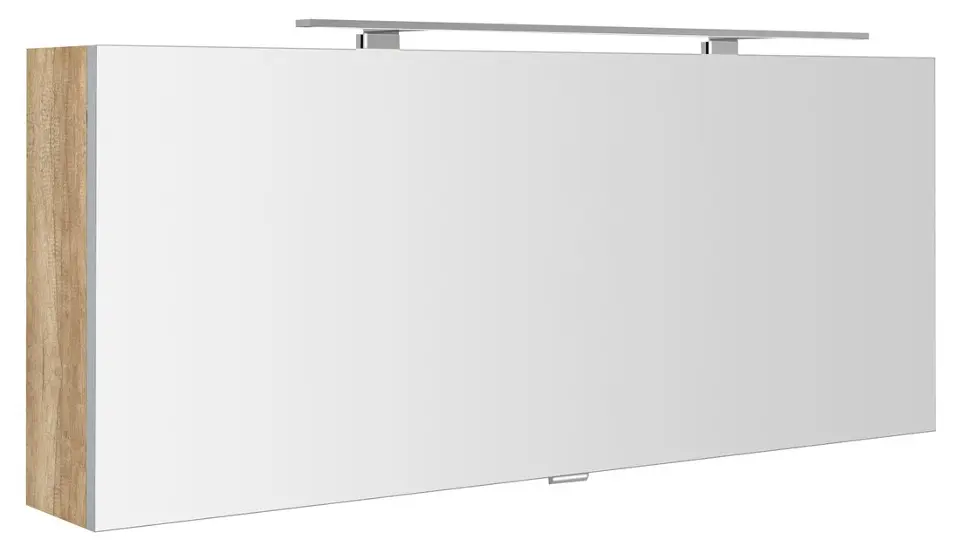 Levně Sapho Cloe - Zrcadlová skříňka s LED osvětlením 120x50x18 cm, dub alabama CE120-0022