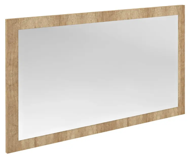 E-shop Sapho Nirox - Zrkadlo v ráme 100x60 cm, dub alabama NX106-2222