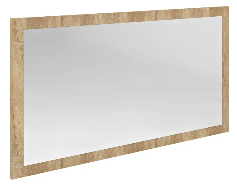 E-shop Sapho Nirox - Zrkadlo v ráme 120x70 cm, dub alabama NX127-2222