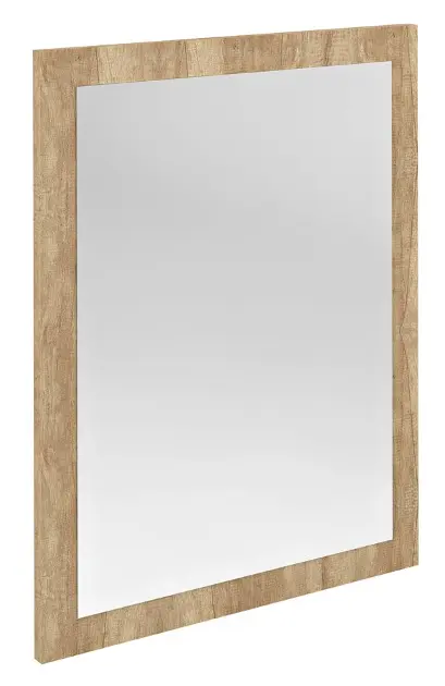 E-shop Sapho Nirox - Zrkadlo v ráme 60x80 cm, dub alabama NX608-2222