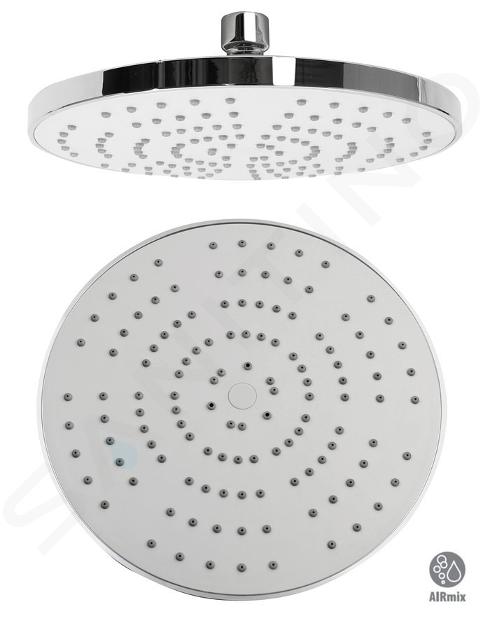 Sapho Brausen - Kopfbrause, Durchmesser 20 cm, System AIRmix, verchromt SF077