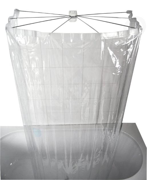 Sapho Ridder Ombrella - Cabina de ducha plegable 1000x700 mm, transparente 58200