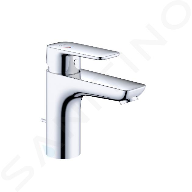 Kludi Pure&Style - Mitigeur de lavabo, avec vidage, EcoPlus, chrome 402930575WR4