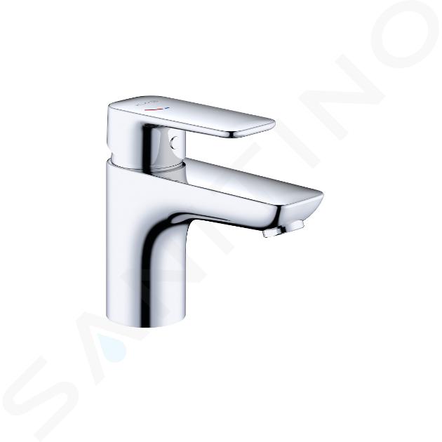 Kludi Pure&Style - Mitigeur de lavabo, EcoPlus, chrome 403890575WR4