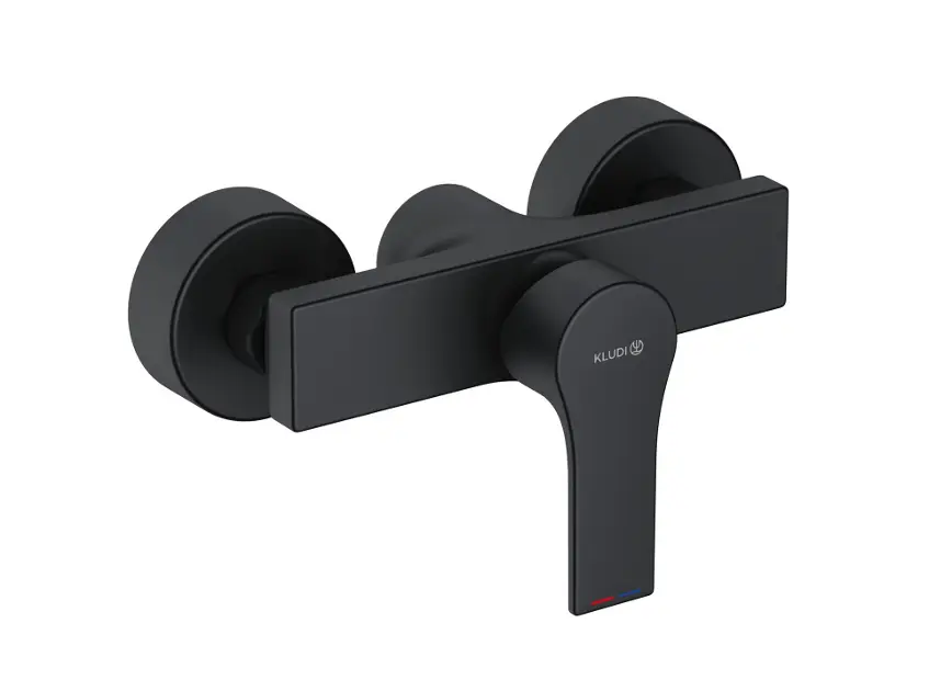 Kludi Zenta SL - Duscharmatur, schwarz matt 488703965 | Sanitino.de