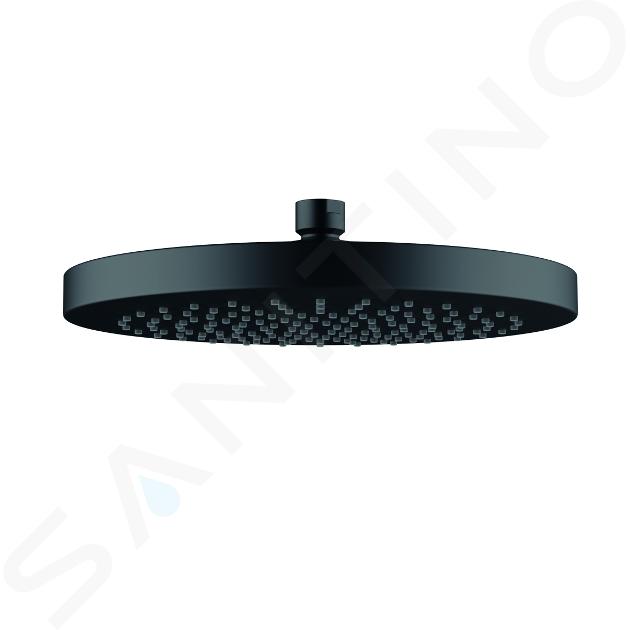 Kludi A-Qa - Pălărie de duș, diametru 245 mm, negru mat 6651139-00