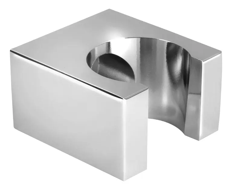 Sapho Brausen - Brausehalter, eckig, fest, verchromt 1205-14