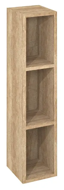 Sapho Espace - Offenes Regal 20 × 94 × 22 cm, Alabama Eiche ESC130-2222