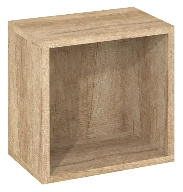 E-shop Sapho Espace - Otvorená policová skrinka 35x35x22 cm, dub alabama ESC150-2222