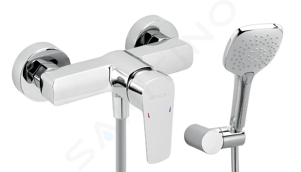 Novaservis Metalia 58 - Miscelatore per doccia con accessori, cromo 58061,0