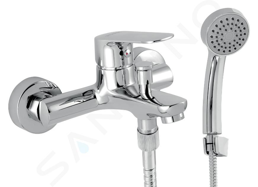 Novaservis Titania Cosmos - Mitigeur de baignoire avec accessoires, chrome 90220,0E