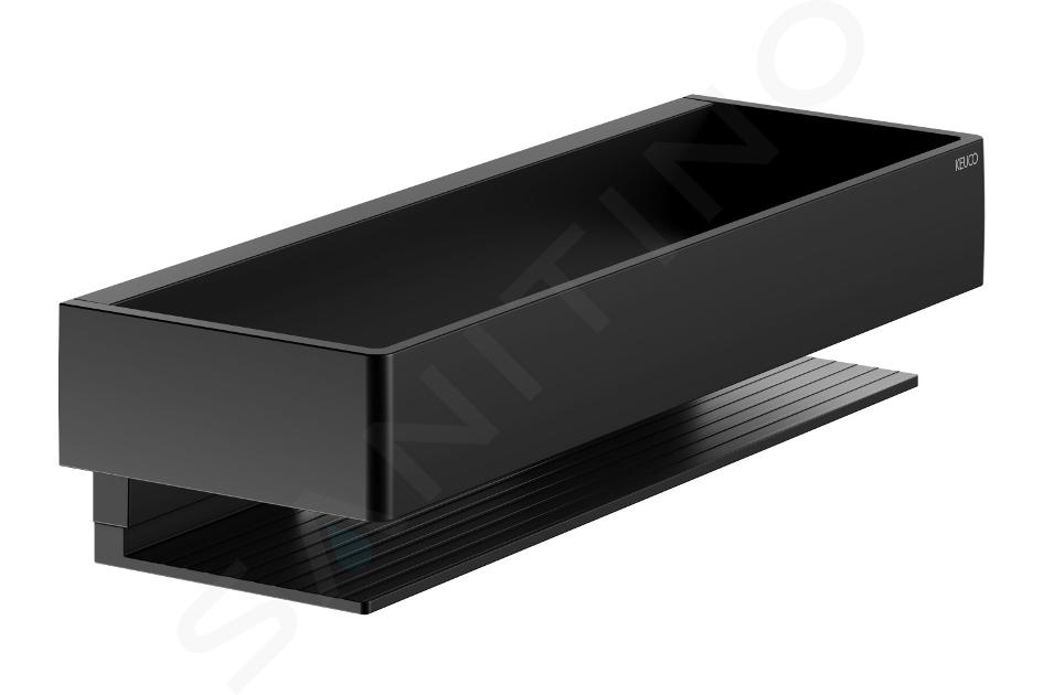 Keuco Edition 11 - Poliță, lungime 30 cm, negru mat 11158370000