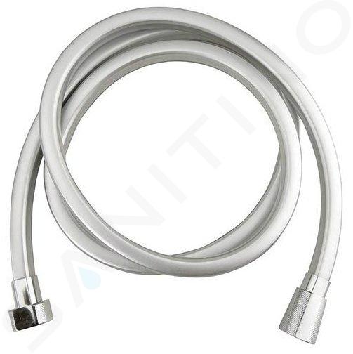 Sapho Quadroflex - Flexible de douche anguleux, 150 cm, argent/chrome 1208-13