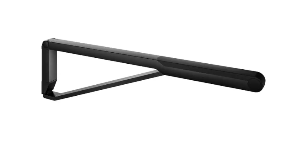 Keuco Axess - Barre de maintien 85 cm, pliable, noire 35003370837