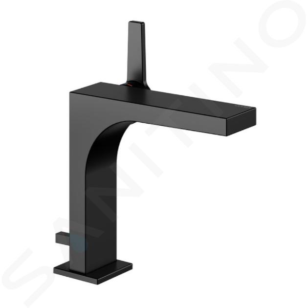 Keuco Edition 11 - Grifo de lavabo, con desagüe, negro mate 51102370000