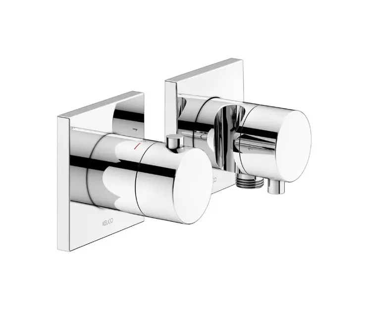 Keuco Edition 11 - Thermostatische inbouwkraan, voor 2 functies, chroom 51153011222