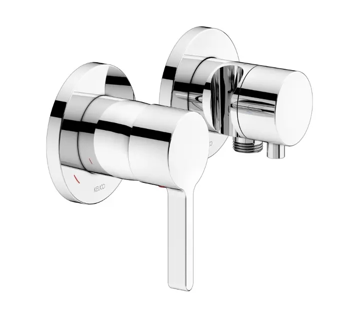 Levně Keuco Edition 400 - Baterie pod omítku pro 2 spotřebiče, chrom 51551011221