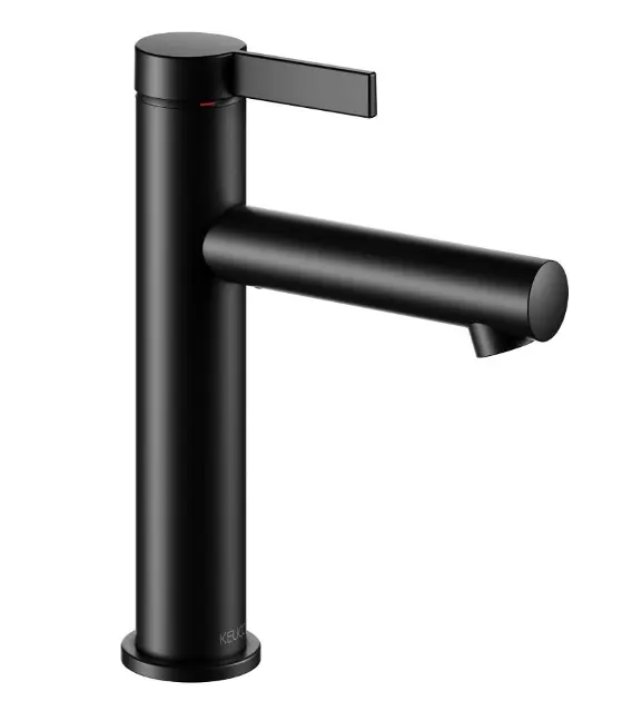 Keuco IXMO - Mitigeur de lavabo, noir mat 59501371101