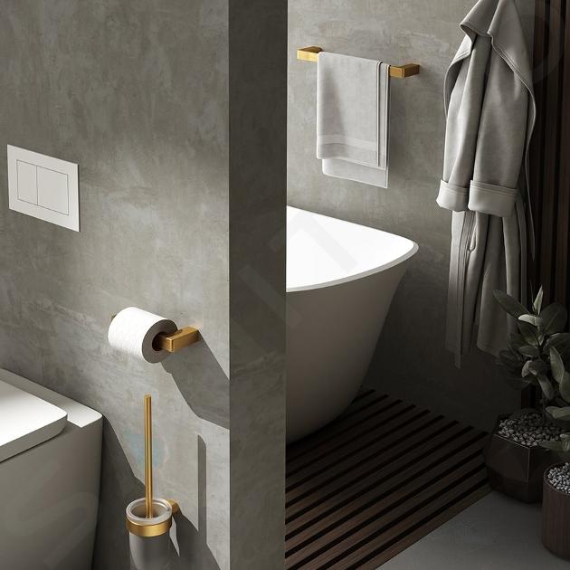 Sapho Accessoires de salle de bains Gedy - Brosse WC mural avec