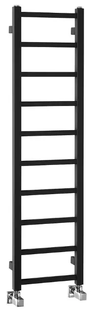 Sapho Metro Light - Fűtőszál 30x114 cm, 211 W, matt fekete IR444TB