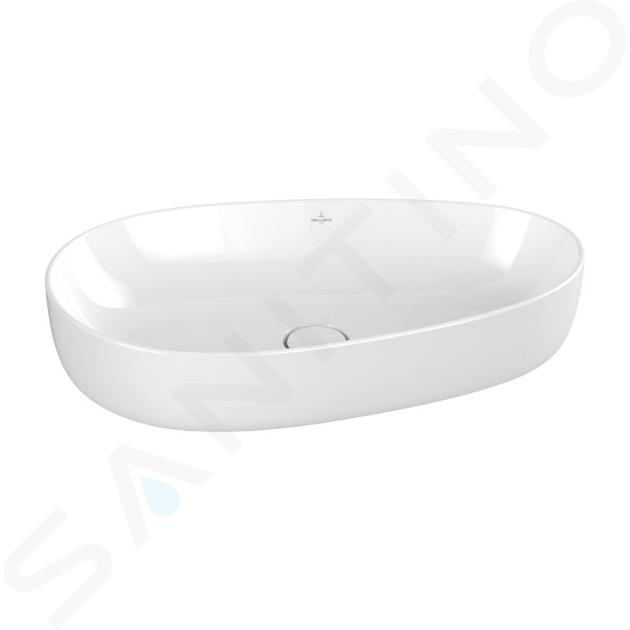 Villeroy & Boch Antao - Lavoar pe blat, 40x65 cm, CeramicPlus, alb alpin 4A7465R1