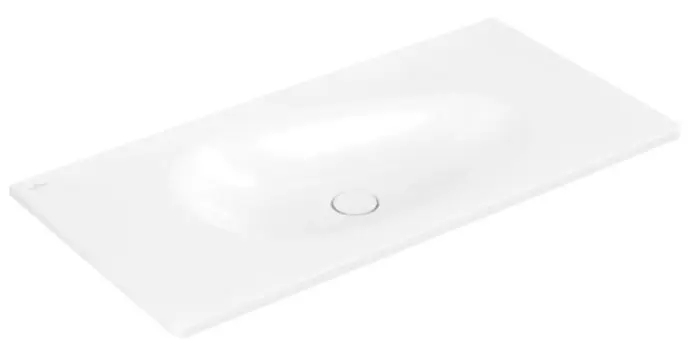 Levně Villeroy & Boch Antao - Umyvadlo nábytkové 100x50 cm, bez přepadu, bez otvoru pro baterii, CeramicPlus, alpská bílá 4A76A3R1